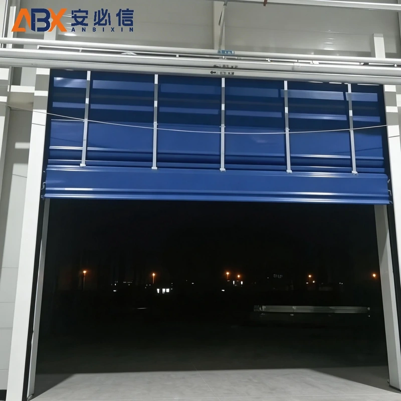 营口软帘堆积门